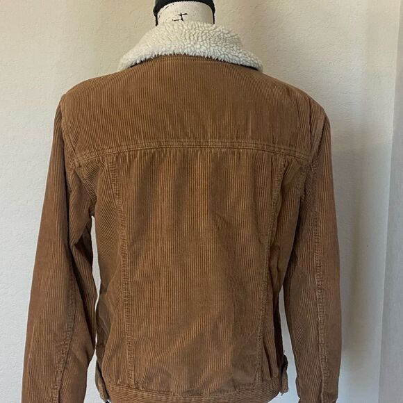 Kensie Jeans Faux Sharpe Collar Jacket - Picture 6 of 10